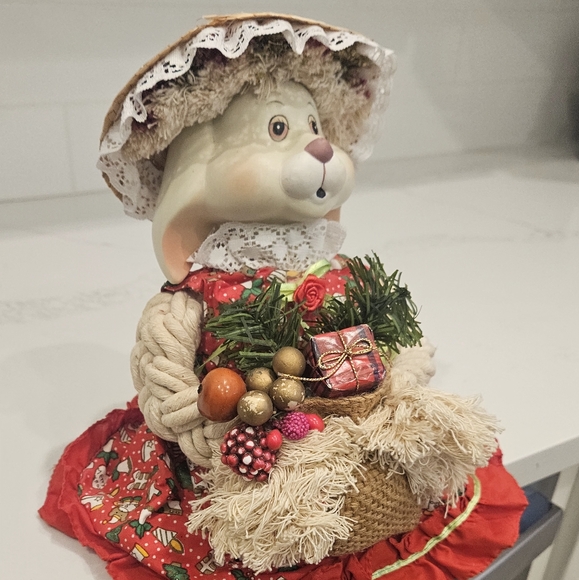 VTG 1993 House of Lloyd Christmas around the world Flossie Bunny 541736 - Picture 3 of 5